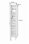 MUTFAK - BANYO ÇOK AMAÇLI DOLAP 5 RAFLI180CM