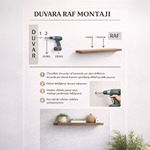 30 mm 3'lü Uçan Duvar Rafı Set Gizli Raf- Barok