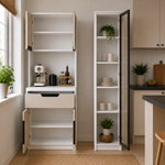 Mona Ledli Kahve Köşesi Dolabı - %100 MDF