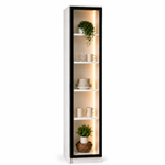 Cam Kapaklı Led Aydınlatmalı Vitrin 210x40